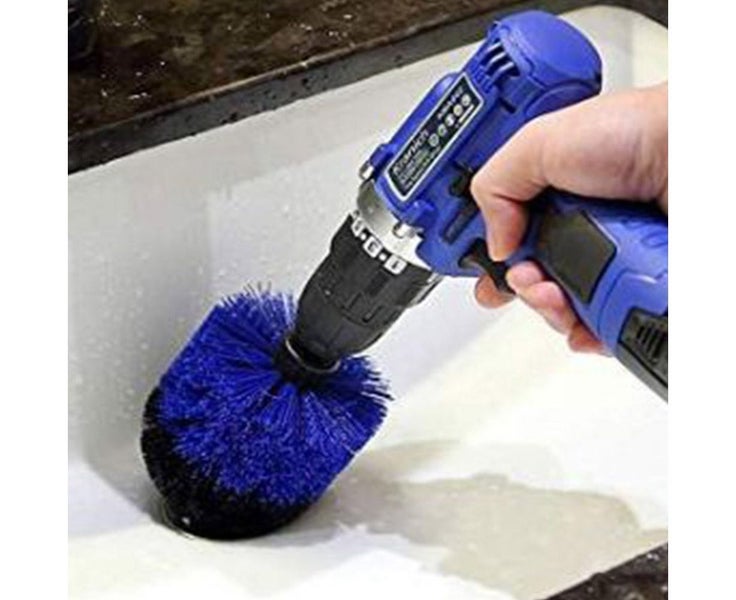 6Pcs Set Cleaning Brushes Combo Tool Kit for Power Scrubber - Blue Carousel 3