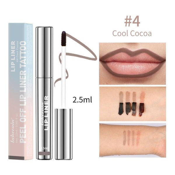 4 colors Lip Liner Peel off Tattoo, Lip Stain Peel Long Lasting Off K8U8 Carousel 20