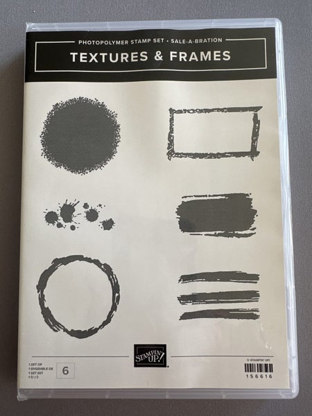 STAMPIN UP - TEXTURE & FRAMES Carousel 1