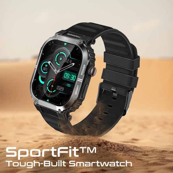 PROMATE IP68 Smartwatch with 2.01" TFT Display & Bluetooth Calling. Fitness Trac Carousel 2