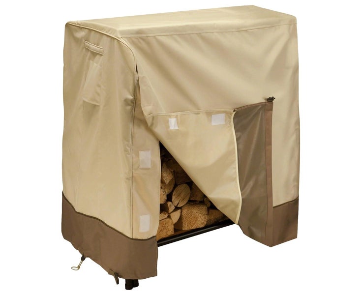 Rain cover for firewood rack waterproof wood cover 122 x 107 x 61cm Carousel 1