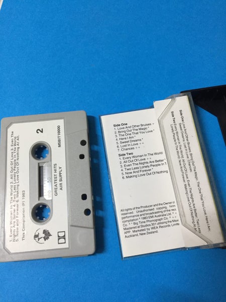 Air Supply: Greatest Hits (Cassette) Carousel 3