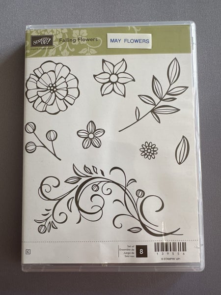 STAMPIN UP - FALLING FLOWER + DIES Carousel 2