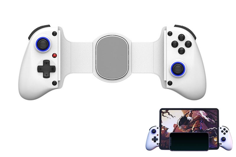 Wireless Gaming Controller for PC Switch iOS Android RGB Lighting -White Carousel 1