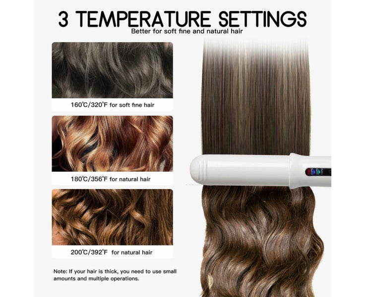 Cordless Mini Hair Straightener,Small Travel Flat Iron for Short Hair,Portabl Carousel 6