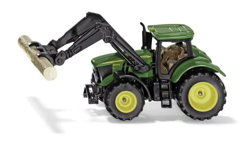John Deere with Log grabber Siku 1540 Carousel 1