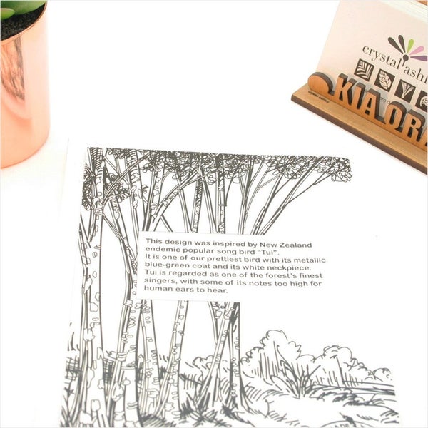 Greeting Card - KWW Tui Carousel 6