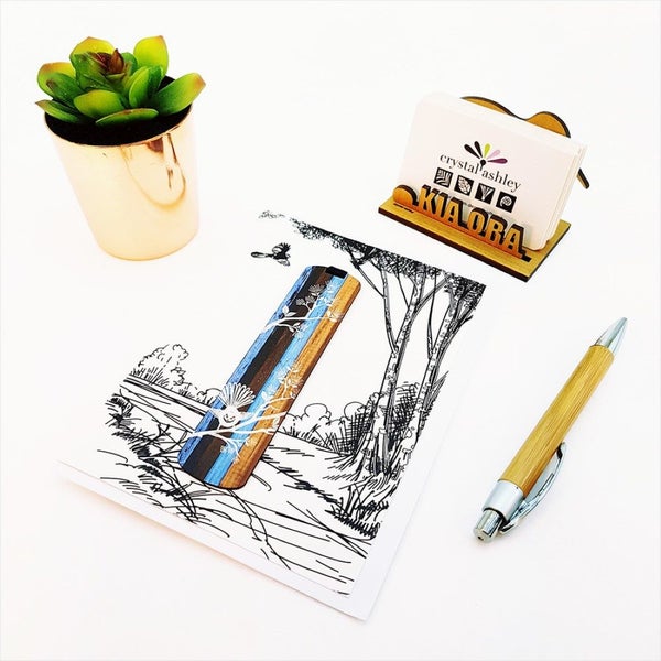 Greeting Card - AT Fantail Carousel 1
