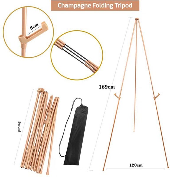 Tripod Display Easel Stand Art Drawing Easels Painting Art Easel Holder For Carousel 1