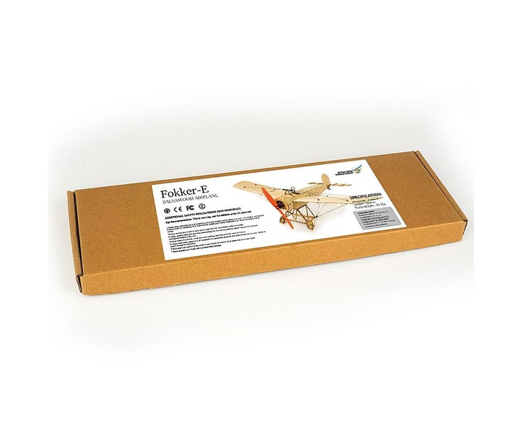 Dancing Wings Hobby K0801 Mini Fokker-E Balsa Wood 420mm Wingspan Bipl Carousel 2