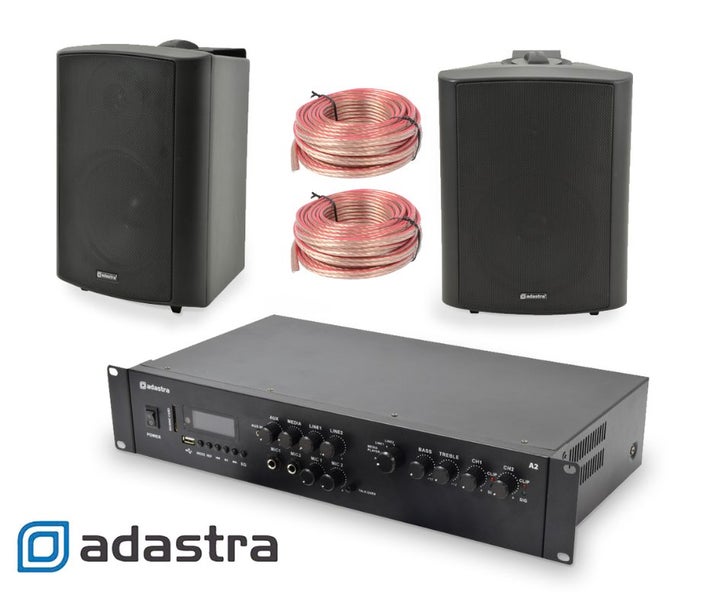 Speaker Set for Install - Black Carousel 1