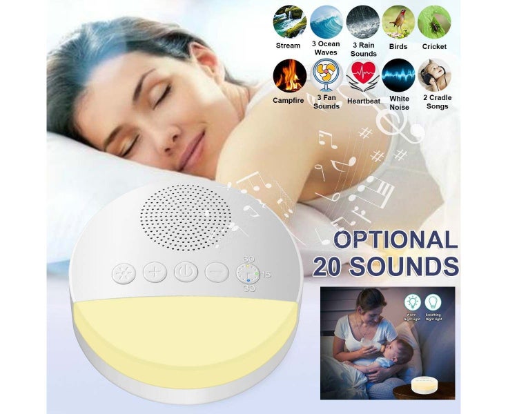 Baby White Noise Machine USB Rechargeable Timed Shutdown Sleep Machine Carousel 2