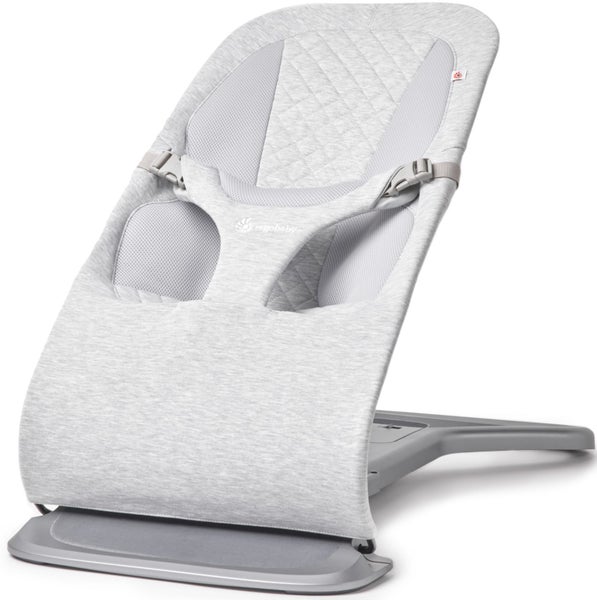 Ergobaby: Evolve 3 in 1 Bouncer - Light Grey Carousel 1