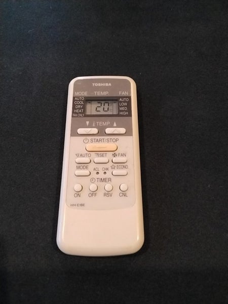 Toshiba Heatpump remote control Carousel 1