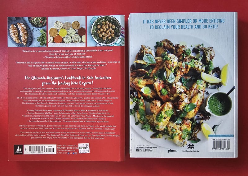 X2 Keto Cookbooks - The Beginner's KetoDiet Cookbook + Easy Keto [Two Books] Carousel 2