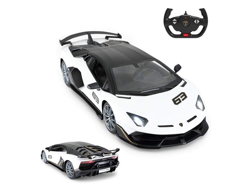 Toy Lamborghini Car 1:14 Lamborghini Aventador SVJ Remote Control Model Car Carousel 1