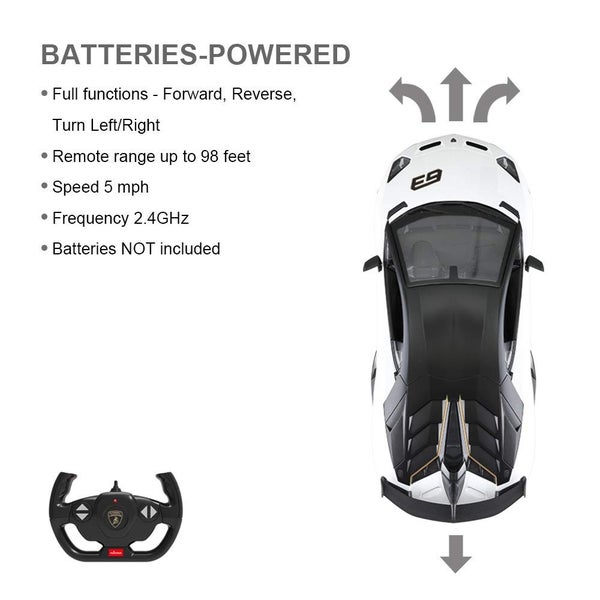 Toy Lamborghini Car 1:14 Lamborghini Aventador SVJ Remote Control Model Car Carousel 6