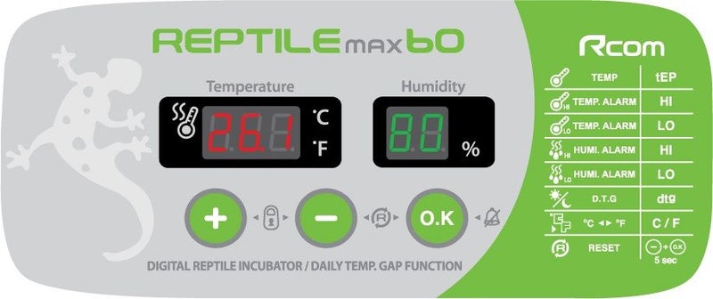 R-COM REPTILE INCUBATOR RX60 Carousel 3