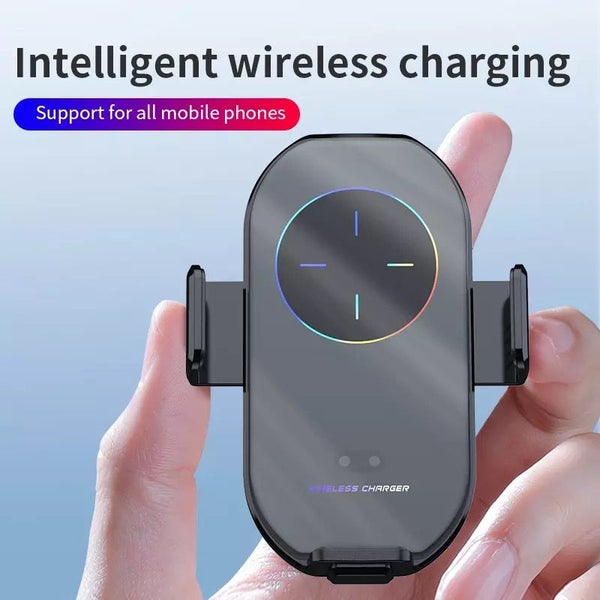 Wireless Car Phone Holder - Motorised Smart Sensor - Charge Any Phones Carousel 9