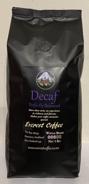 SPECIAL DEAL 1 Kg Everest Colombian Swiss Water Decaf Fresh Roasted Coffee Beans Carousel 1