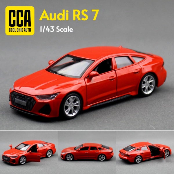 1/43 Audi RS7 Super Sport Toy Car Model For Children MSZ Diecast Carousel 1