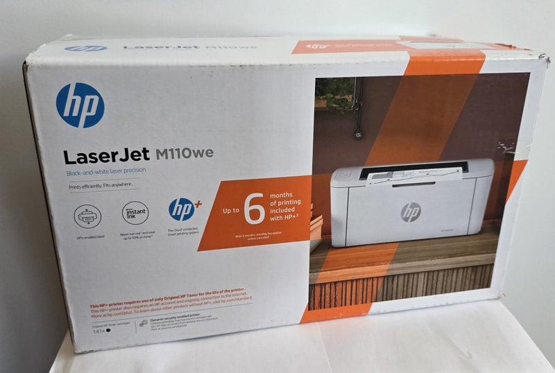 HP Laserjet M110we Wireless Black & White Laser Printer Carousel 8