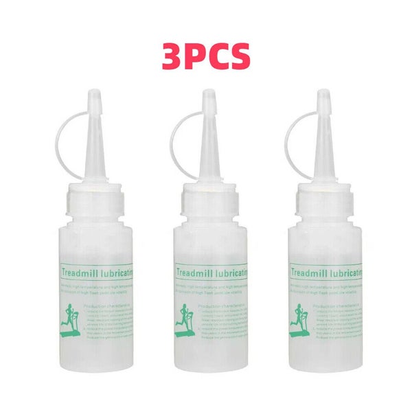 3x 50ml Treadmill Belt Lube Plate Board Clear Silicone Oil Lubricant Walk Run... Carousel 7