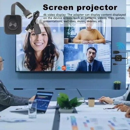 4K Wireless HDMI Dongle Display Receiver Wireless Carousel 2