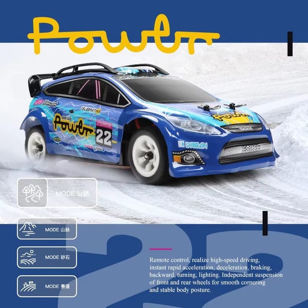 2.4G Racing Mini RC Car 4WD Electric Remote Control Drift, 284010 1B Foam Box Carousel 1