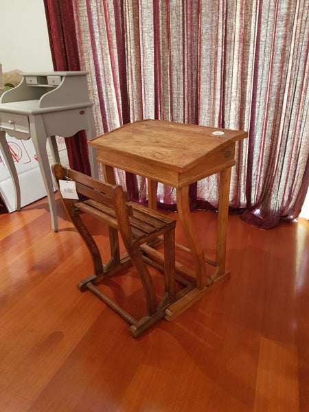 Vintage school desk reproduction Carousel 2