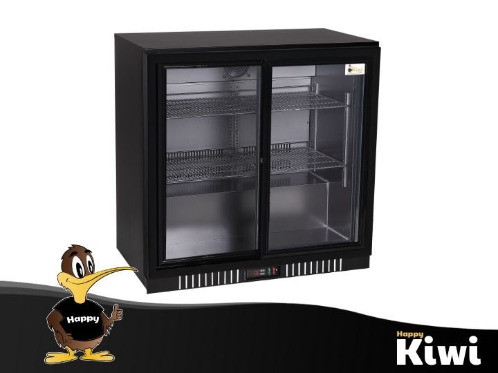 2 Door Underbench Bar Fridge - In stock now and ready for immediate dispatch Carousel 2