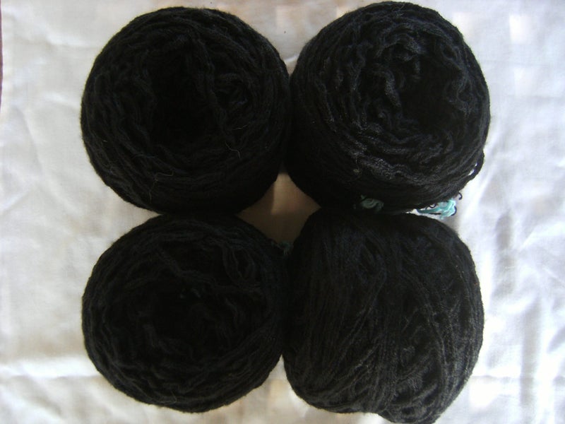 Knitting yarn black 215gm Ref MA8 Carousel 1