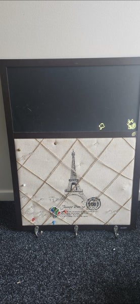 2 in 1 pin board and chalk board Carousel 1