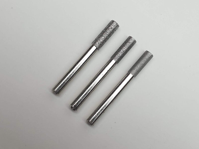 Desic Diamond Carving Burr 3 Pieces 60G 120G 300G 6mm Shank Carousel 2