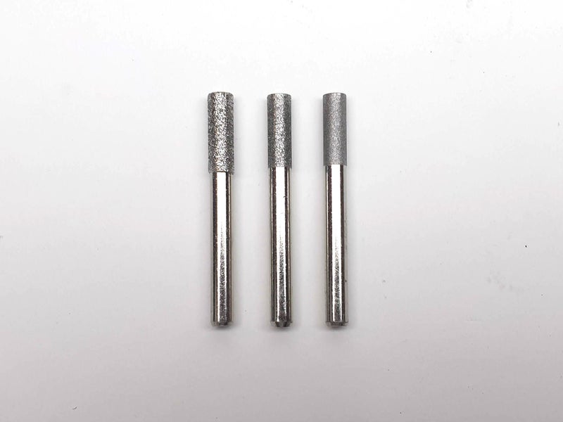 Desic Diamond Carving Burr 3 Pieces 60G 120G 300G 6mm Shank Carousel 3
