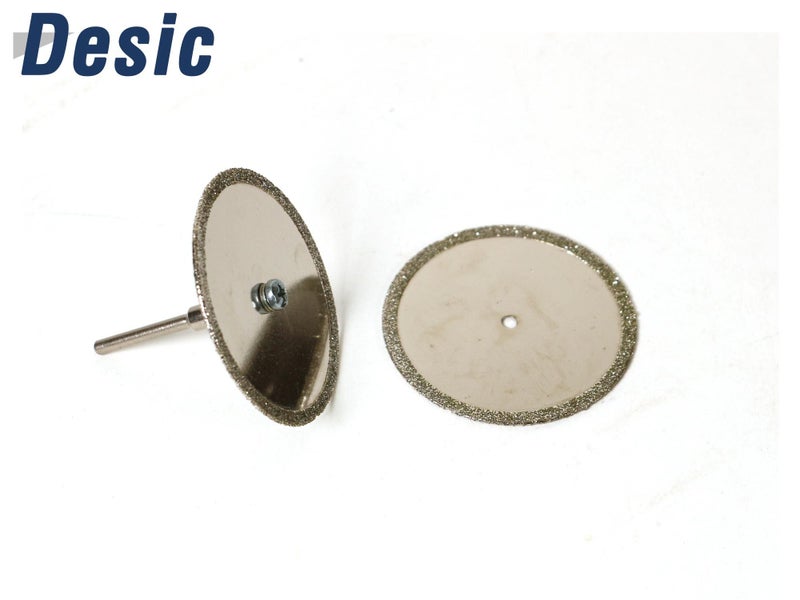 $1 RESERVE SALE! - Desic Diamond Coated Cutting Wheels 50mm 50 Grit Set Carousel 1