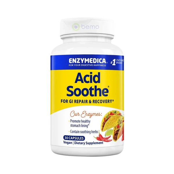 Enzymedica, Acid Soothe, 30 Capsules Carousel 1