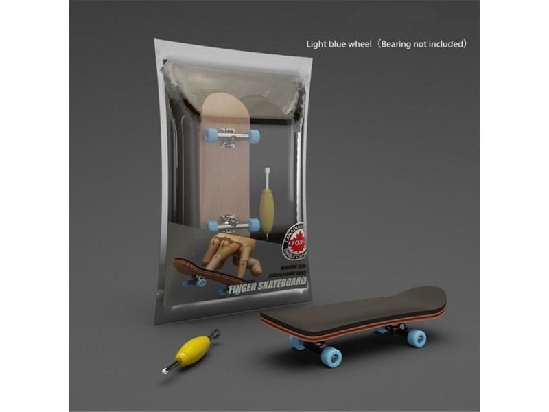 Finger SkateBoard Wooden Fingerboard Toy Professional Stents Finger Skate Set Carousel 1
