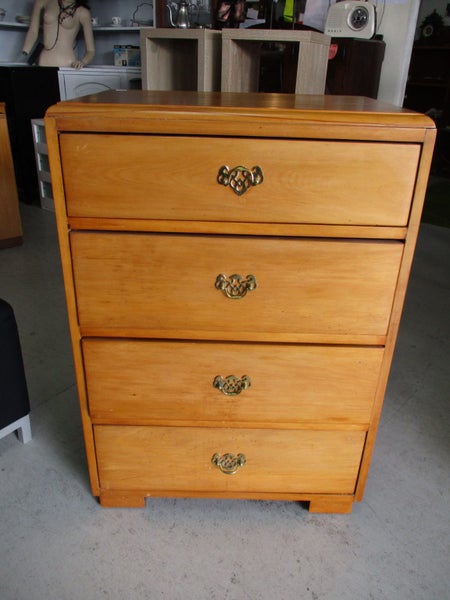 2879 VINTAGE SOLID RIMU TALL BOY Carousel 1