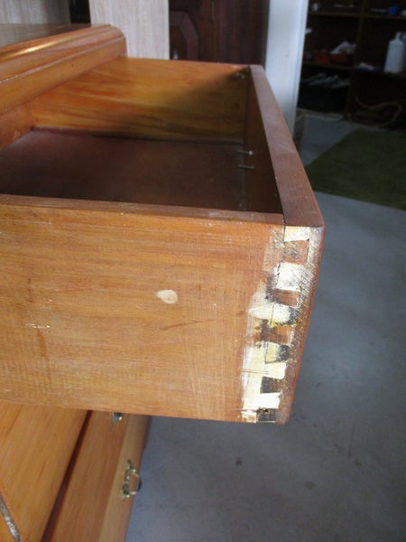 2879 VINTAGE SOLID RIMU TALL BOY Carousel 4