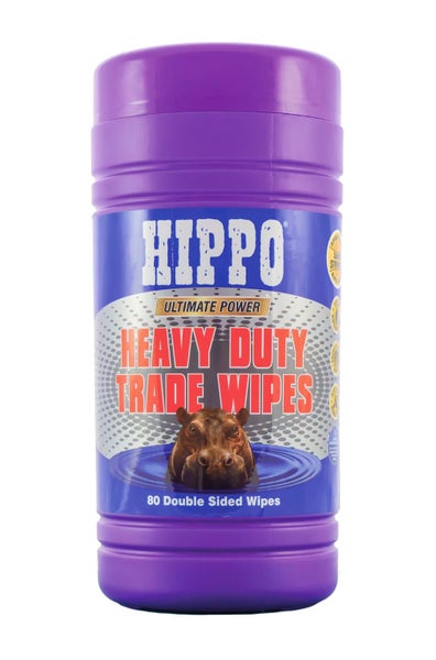 HIPPO HEAVY DUTY TRADE WIPES 80/PACK Carousel 1