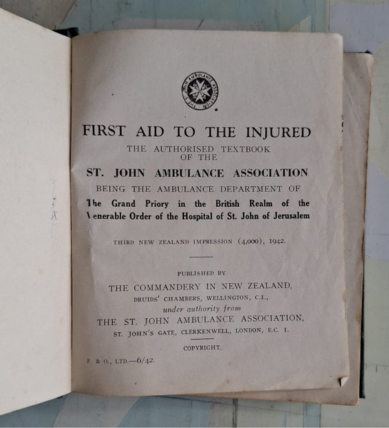 First Aid To The Injured - St John Ambulance Association - 1928 - 38th Edition Carousel 2