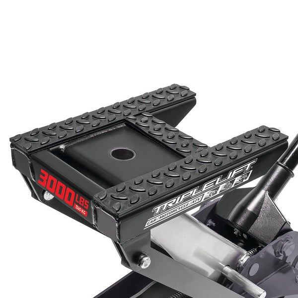 1.5 Ton / 1,360Kg Big Wheel Triple Lift Garage Jack Carousel 2