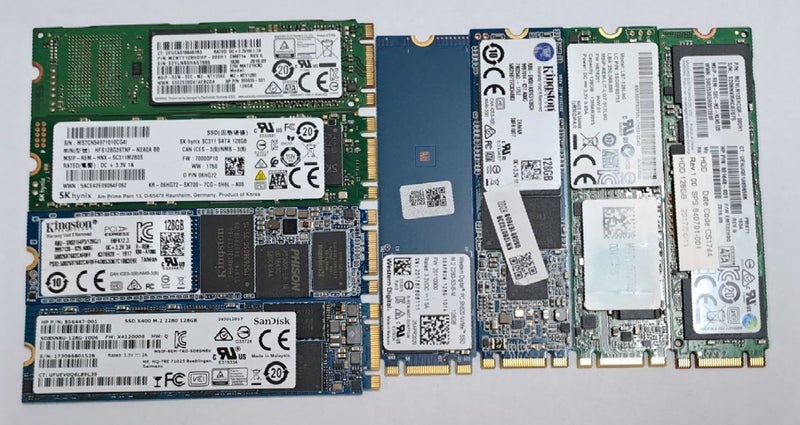 1x 128GB SATA M.2 (2280) Solid State Drive Carousel 1