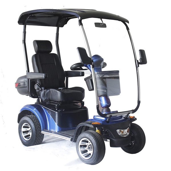 8 YR BATT WRTY. LiFePO4 100km Range. BLIZZARD Premium. 1300w,Canopy, Curtains. Carousel 2
