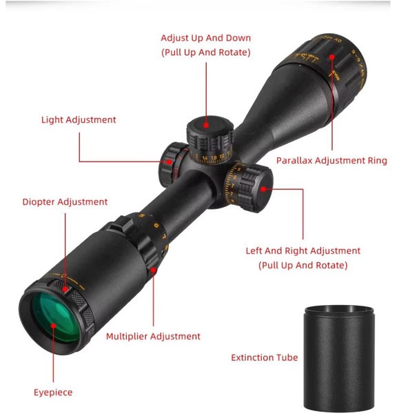 3-9X40 Nsirius Compact Riflescope lluminated Tactical Rifle Hunting Scope 20mm63829568483203114