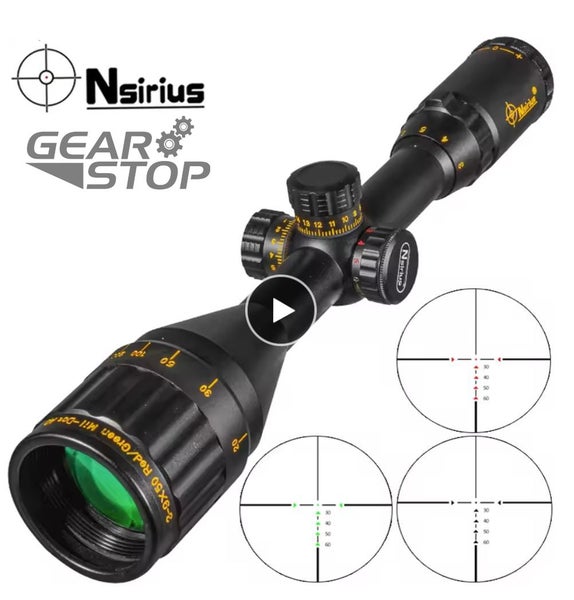 3-9X50 Nsirius Compact Riflescope lluminated Tactical Rifle Hunting Scope 20mm
