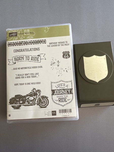 STAMPIN UP - ONE WILD RIDE + PUNCH Carousel 1