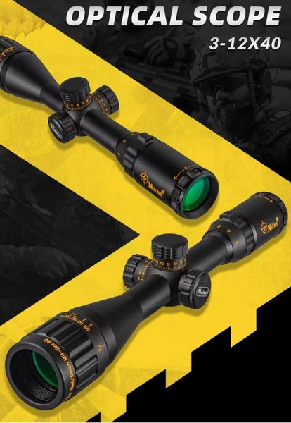 3-12X40 Nsirius Compact Riflescope lluminated Tactical Rifle Hunting Scope 20mm63830045265793111