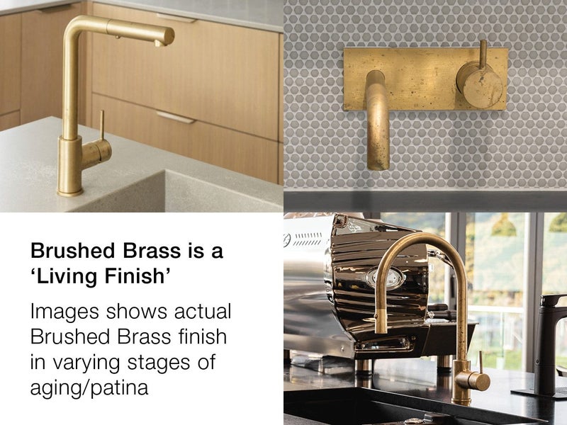 Buddy Tapware/Shower Package in Brushed Brass Organic *Run Out Model* Was $2597 Carousel 2